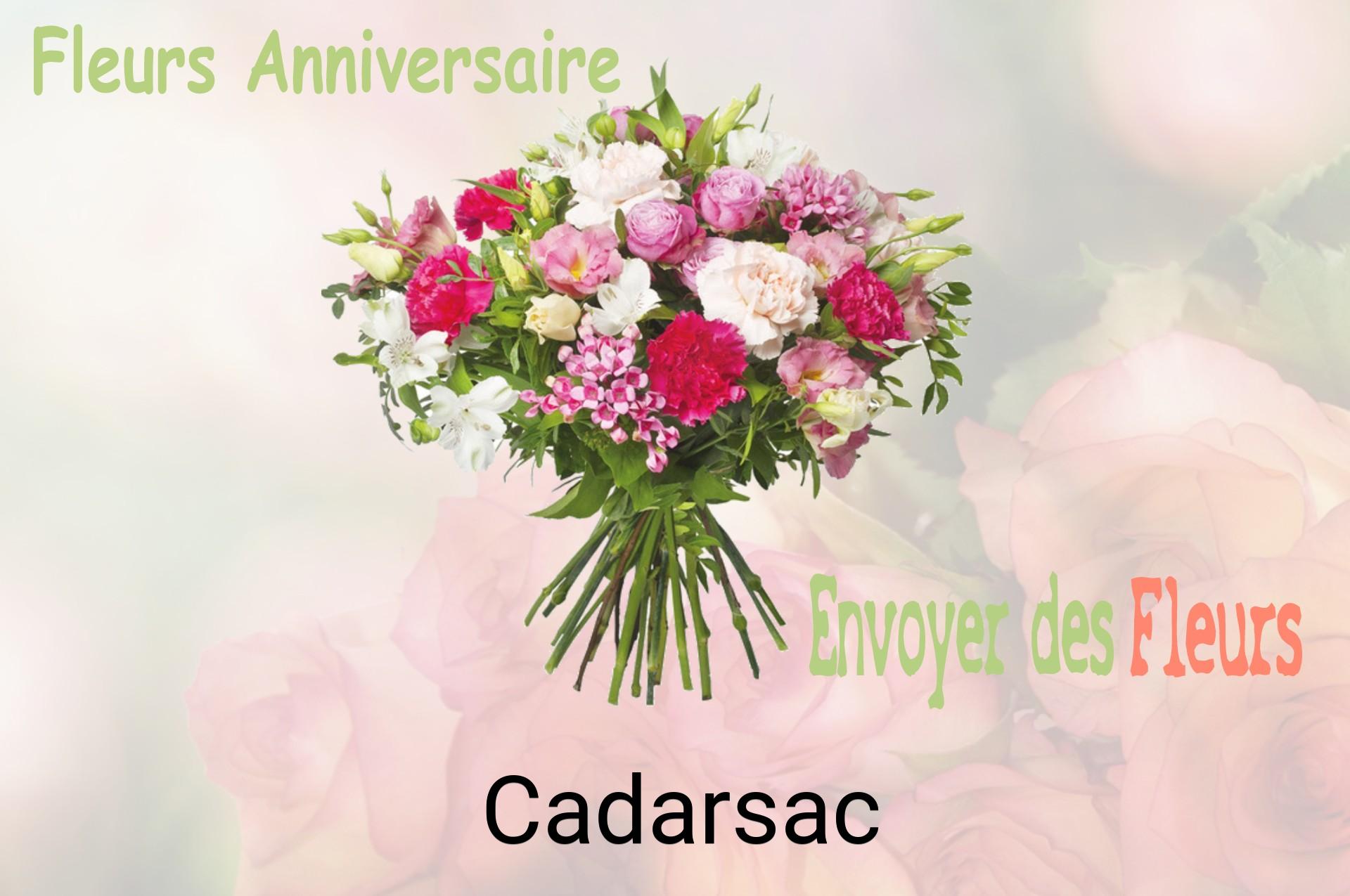 Bouquet de fleurs d’anniversaire livré à Cadarsac