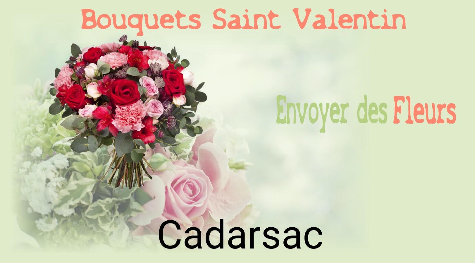 Roses de Saint-Valentin livrées à Cadarsac